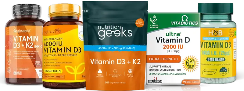 Top 5 Vitamin D Supplements