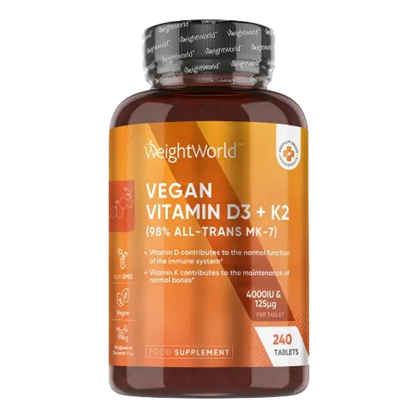 Weight World Vitamin D3 4000IU & Vitamin K2